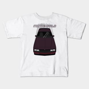 Chevrolet Monte Carlo 1984 - 1989 - maroon Kids T-Shirt